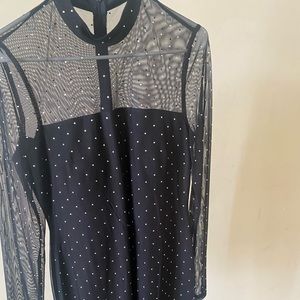 Slightly worn black semi formal dress